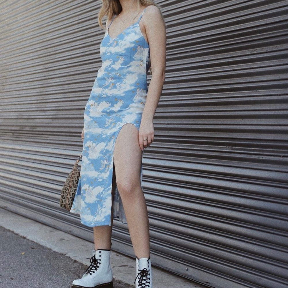 Reformation Crimini Cielo Angel Dress